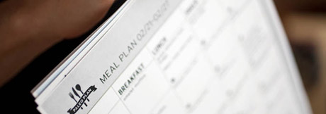 Photo of meal plan