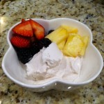 Paleo Ice Cream with Fruit