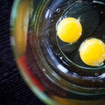 Baked Eggs in Bacon Rings