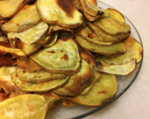 Sweet potato chips