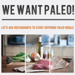 wewantpaleo.com front page