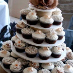 wedding cupcake cake