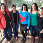 From left: Holly, Michelle, Melissa, Juli, and yours truly (Neely)