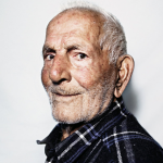 Grigoris Tsahas, 99, one of the residents of Ikaria