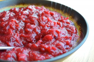 Cranberry sauce