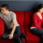 Couple disagreeing